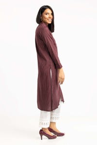 UAE -Cotton Stripes Embellished Shirt GLS-23-238