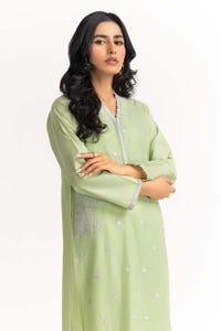 UAE -Cambric Chikankari Shirt GLS-23-23