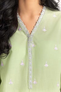 UAE -Cambric Chikankari Shirt GLS-23-23