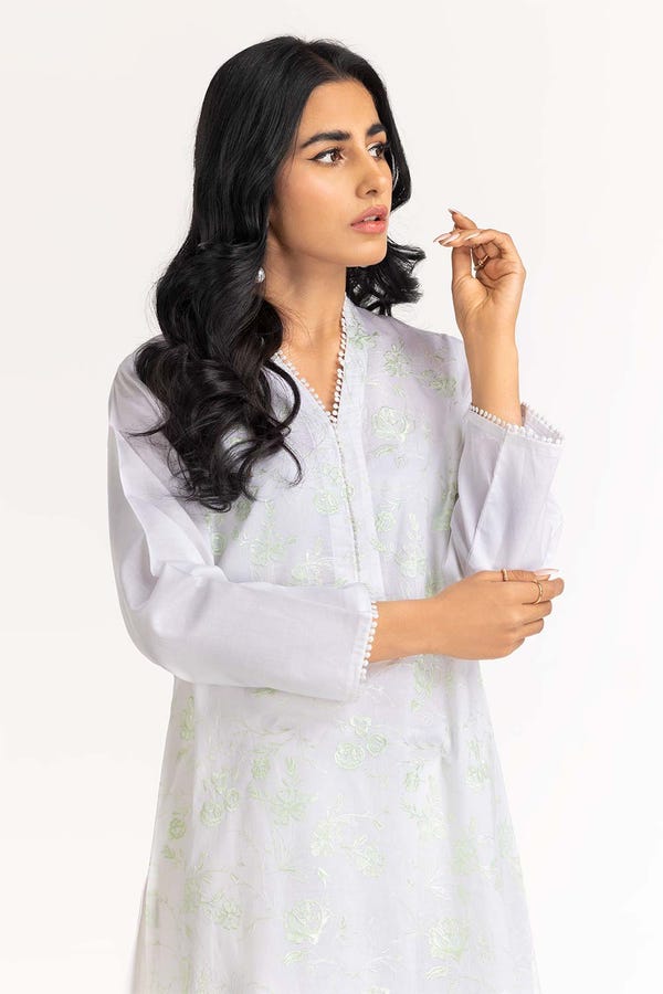 UAE -Embroidered Cambric Shirt GLS-23-27