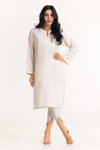 UAE -Embroidered Cambric Shirt GLS-23-29