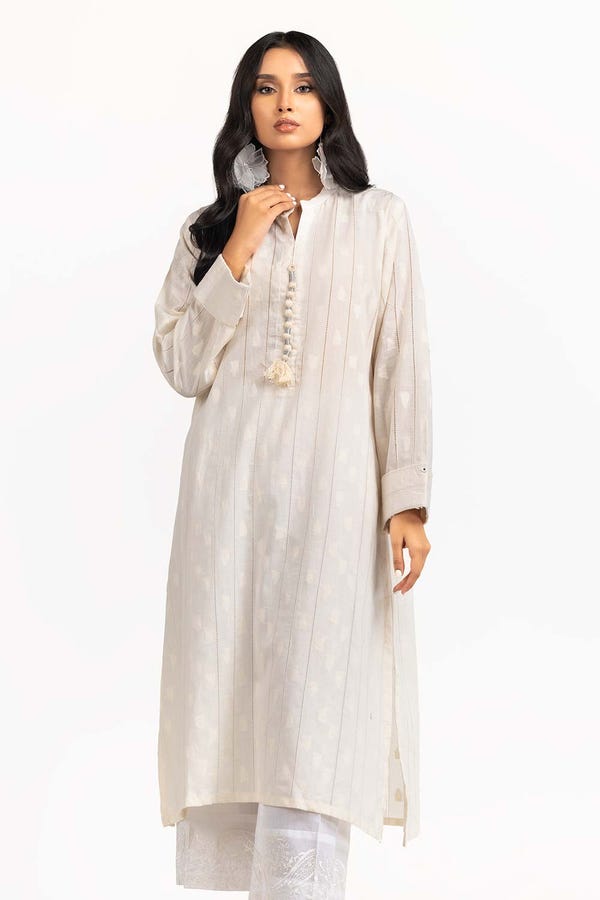 UAE -Jacquard Embellished Shirt GLS-23-44