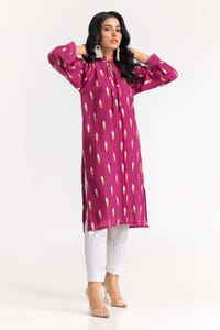 UAE -Dyed Jacquard Embelished Shirt GLS-23-49