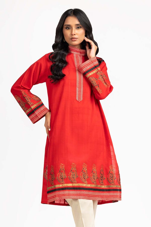UAE -Dobby Screen Printed Shirt GLS-23-64