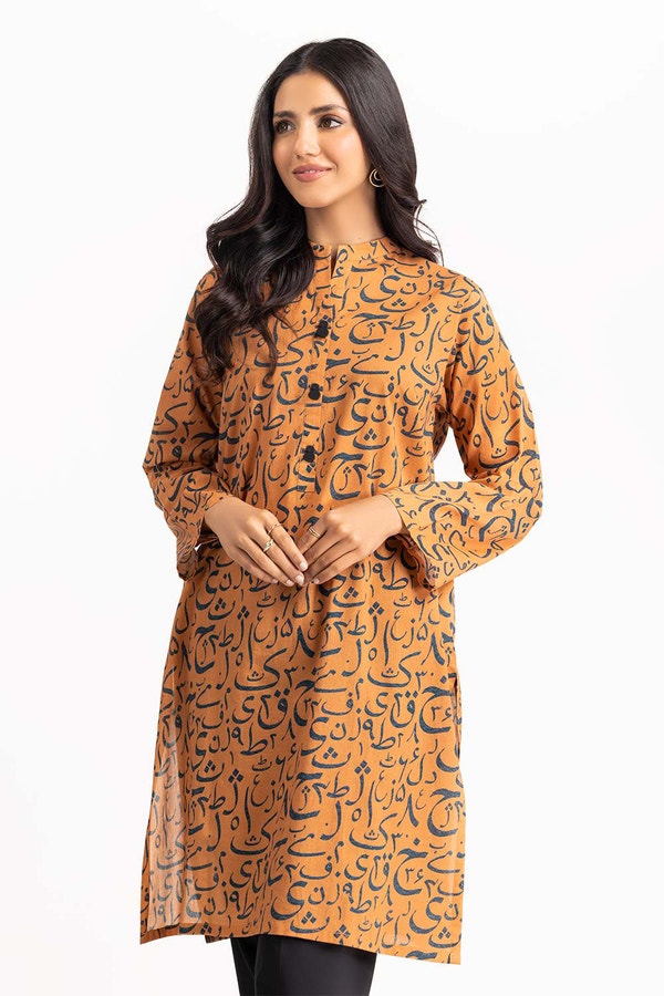 UAE -Digital Printed Cambric Shirt GLS-23-90