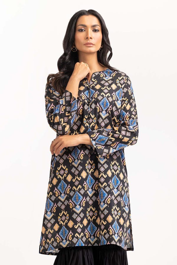 UAE -Digital Printed Cambric Shirt GLS-23-94