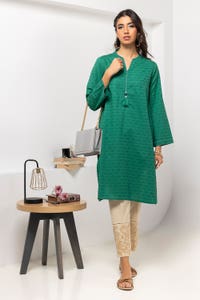 UAE -Dobby Dyed Embellished Shirt GLS-24-01