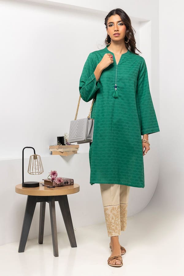 UAE -Dobby Dyed Embellished Shirt GLS-24-01