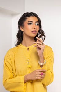 UAE -Dobby Dyed Embellished Shirt GLS-24-03