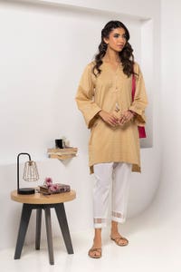 UAE -Dobby Dyed Embellished Shirt GLS-24-04