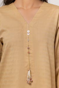 UAE -Dobby Dyed Embellished Shirt GLS-24-04