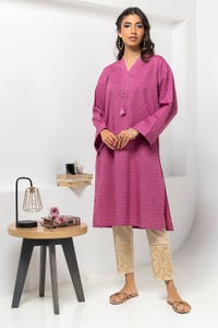 UAE -Dobby Dyed Embellished Shirt GLS-24-07
