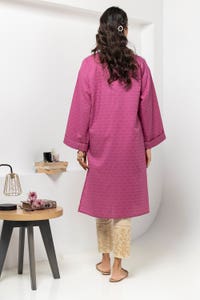 UAE -Dobby Dyed Embellished Shirt GLS-24-07