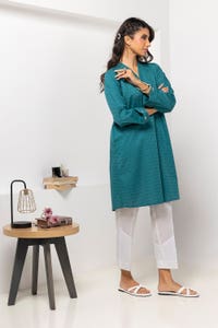 UAE -Dobby Dyed Embellished Shirt GLS-24-08