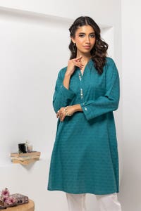 UAE -Dobby Dyed Embellished Shirt GLS-24-08