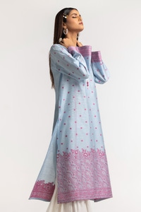 UAE -Dyed Khadi Jacquard Shirt GLS-24-11