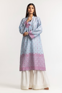 UAE -Dyed Khadi Jacquard Shirt GLS-24-11