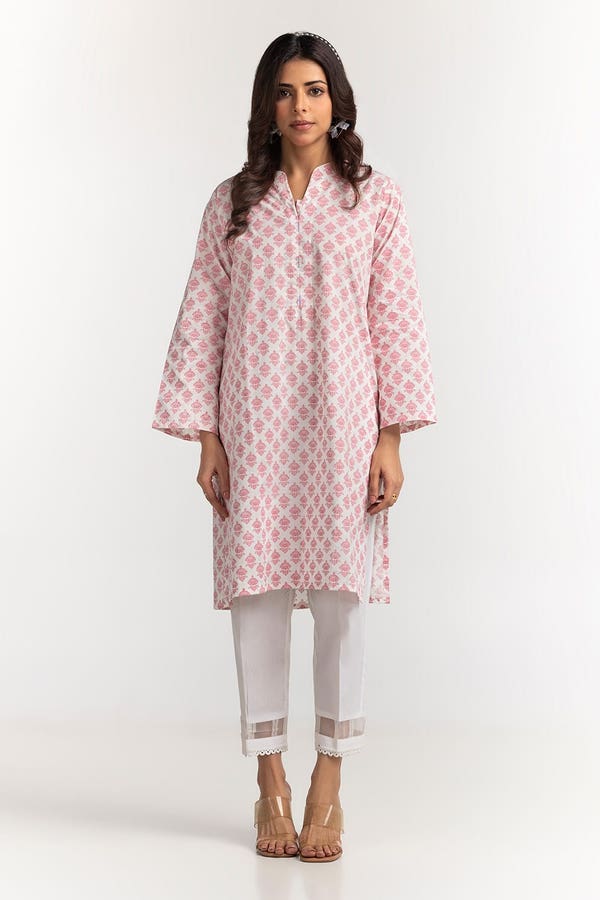 UAE -Cambric Block Printed Shirt GLS-24-134