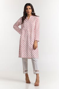 UAE -Cambric Block Printed Shirt GLS-24-134