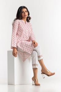 UAE -Cambric Block Printed Shirt GLS-24-134