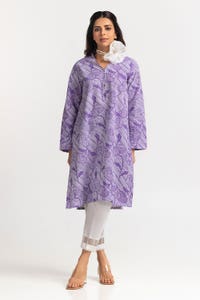 UAE -Cambric Block Printed Shirt GLS-24-136