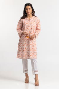UAE -Cambric Block Printed Shirt GLS-24-137