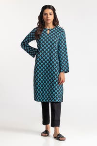 UAE -Cambric Block Printed Shirt GLS-24-140