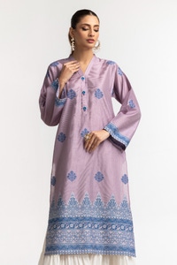 UAE -Dyed Khadi Jacquard Shirt GLS-24-14
