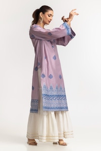 UAE -Dyed Khadi Jacquard Shirt GLS-24-14