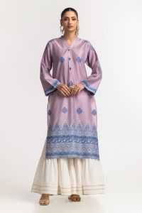 UAE -Dyed Khadi Jacquard Shirt GLS-24-14