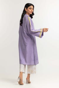 UAE -Dyed Self Jacquard Embroidered Shirt GLS-24-42