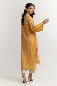 UAE -Dyed Self Jacquard Embroidered Shirt GLS-24-46