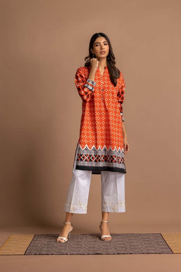 UAE -Digital Print Cambric Shirt GLS-24-48