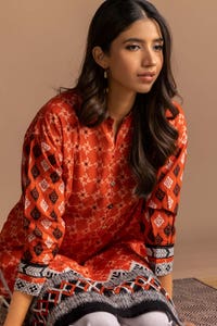 UAE -Digital Print Cambric Shirt GLS-24-48