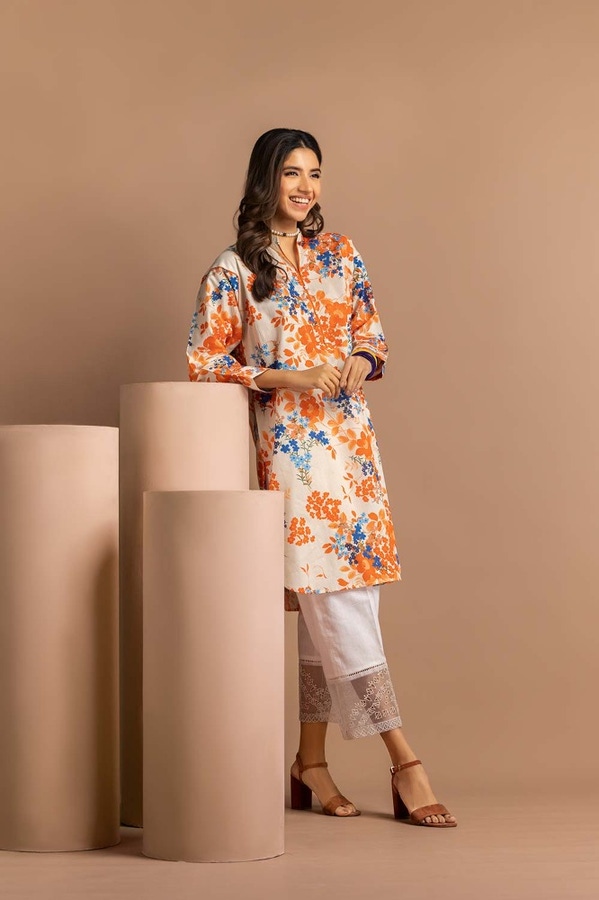 UAE -Digital Printed Cambric Shirt GLS-24-49