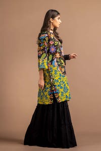 UAE -Digital Print Cambric Shirt GLS-24-53