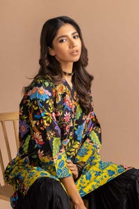 UAE -Digital Print Cambric Shirt GLS-24-53