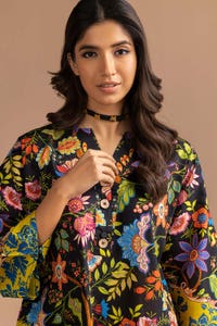 UAE -Digital Print Cambric Shirt GLS-24-53