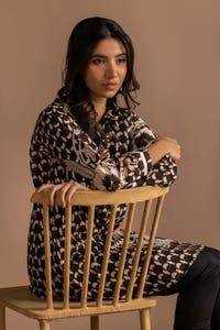 UAE -Digital Print Cambric Shirt GLS-24-54