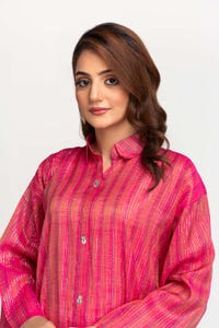 UAE -Yarn Dyed Embellished Shirt GLS-24-58