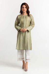 UAE -Yarn Dyed Embellished Shirt GLS-24-59