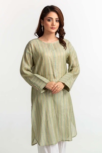 UAE -Yarn Dyed Embellished Shirt GLS-24-59