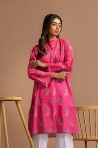 UAE -Digital Print Cambric Shirt GLS-24-61