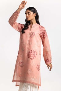 UAE -Dyed Cottonsilk Embroidered Shirt GLS-24-72