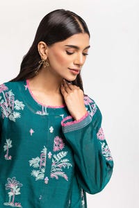 UAE -Dyed Cottonsilk Embroidered Shirt GLS-24-73