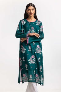 UAE -Dyed Cottonsilk Embroidered Shirt GLS-24-73