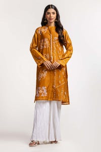 UAE-Dyed Cottonsilk Embroidered Shirt GLS-24-74