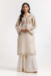 UAE -Dyed Cottonsilk Embroidered Shirt GLS-24-75
