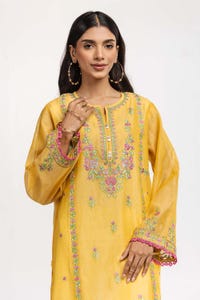 UAE -Dyed Cottonsilk Embroidered Shirt GLS-24-76