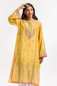 UAE -Dyed Cottonsilk Embroidered Shirt GLS-24-76